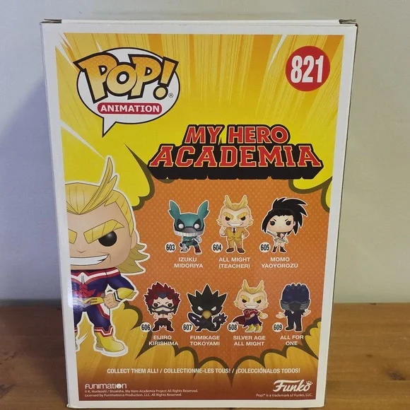 Funko All Might Vinyl Figure - Gold and Blue - Picture 3 of 6
